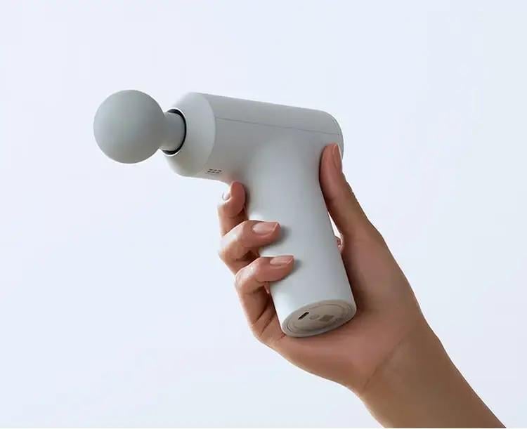 Пістолет масажний Mijia Mini Fascial Gun 2C MJJMQ03YM BHR7520CN Light Grey - фото 2