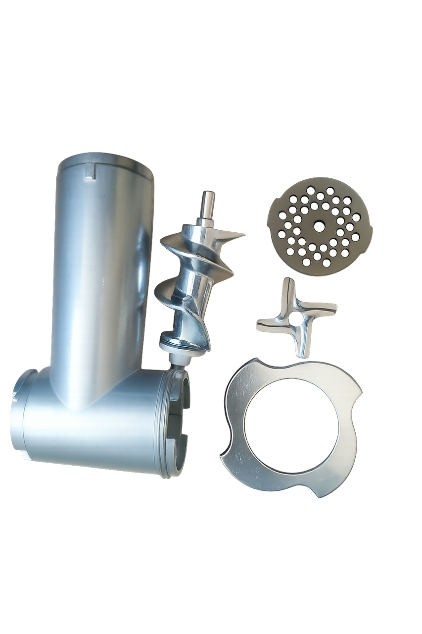 Тубус в сборе для мясорубки Moulinex HV4 шнек 114 мм SS-989841/MS-0692106 (2691652554)