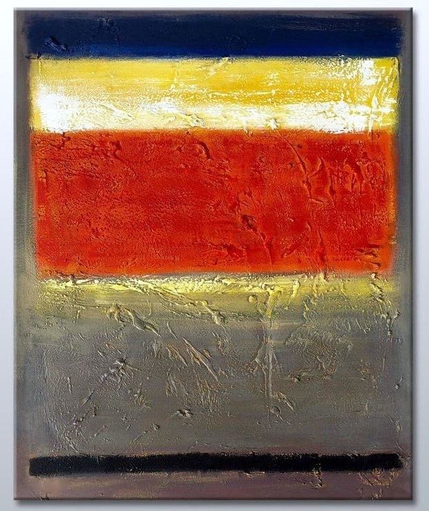 Картина на холсте ArtSale Абстракция 90х105 см RA0005