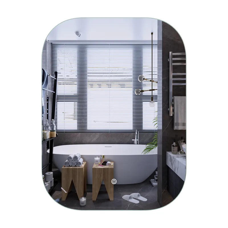 Дзеркало для ванної кімнати MIXXUS Premium DIVERSE MR15 LED Touch/Anti-fog/димер 3-6,5kK 90x70 см (MP6639) Дзеркало для ванної кімнати MIXXUS Premium DIVERSE MR15 LED Touch/Anti-fog/димер 3-6,5kK 90x70 см (MP6639)