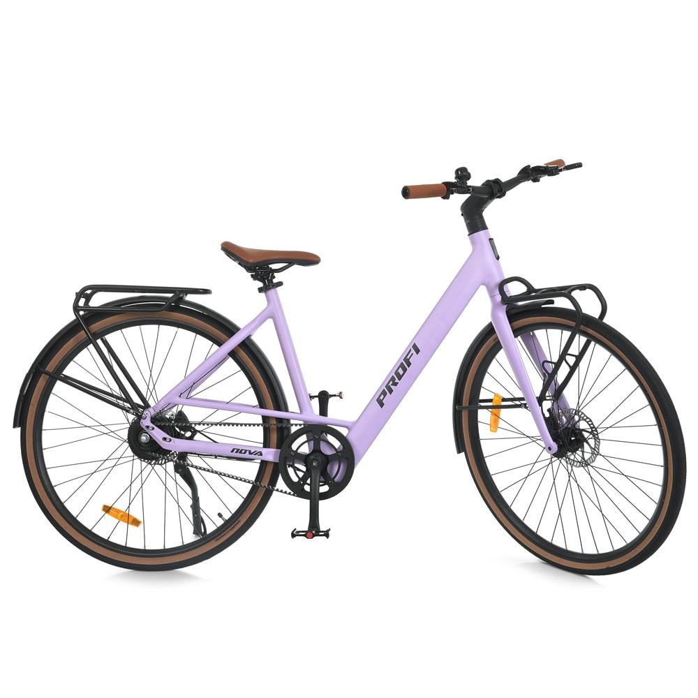 Электровелосипед PROFI 28" MEB 700C NOVA-5 мотор 350W аккумулятор 48 V 10 AH PAS-система Фиолетовый (32848823)