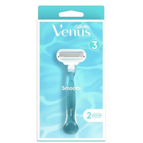 Станок для гоління Venus Smooth Sensitive жіночий з 2 касетами (285425)