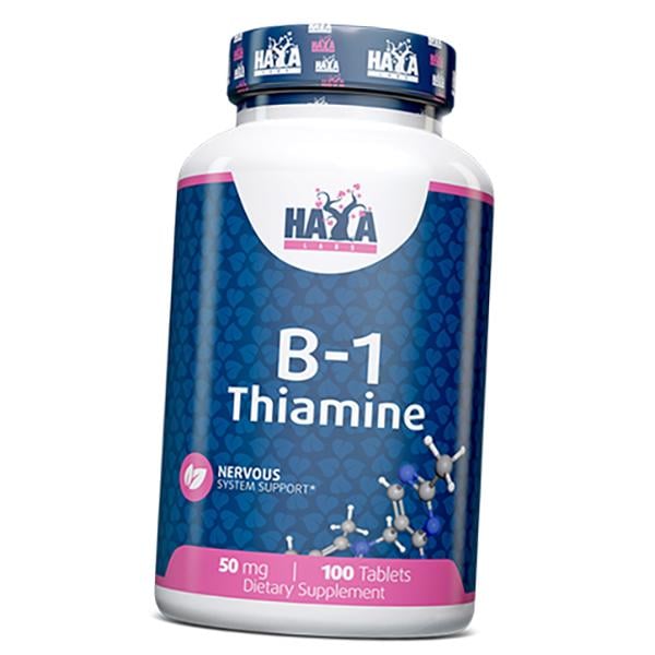 Тиамин Haya Vitamin B-1 Thiamine 50 100 таб. (36405090)