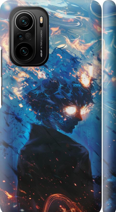 Чехол на Xiaomi Poco F3 Сатору Годжо (6129m-2280-42517)