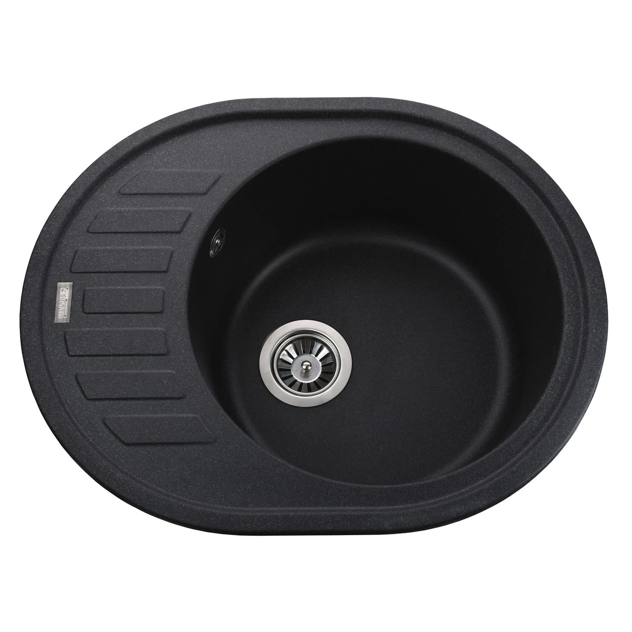 Мойка гранитная Globus Lux ARNO А0001 620х500 мм Графитовый (04000023)