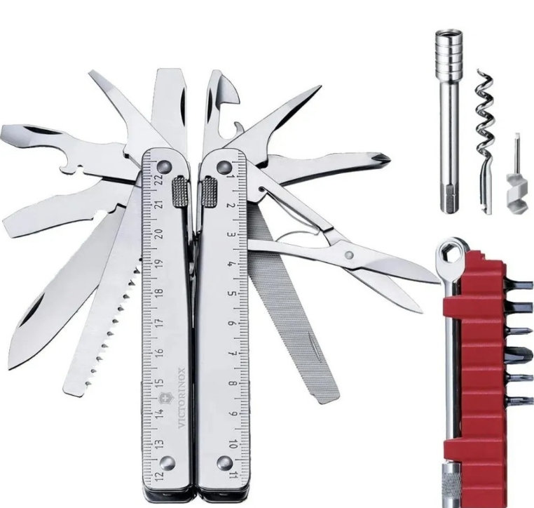 Мультитул Victorinox Swiss Tool Spirit X Plus Ratchet (Vx30339.N) - фото 2