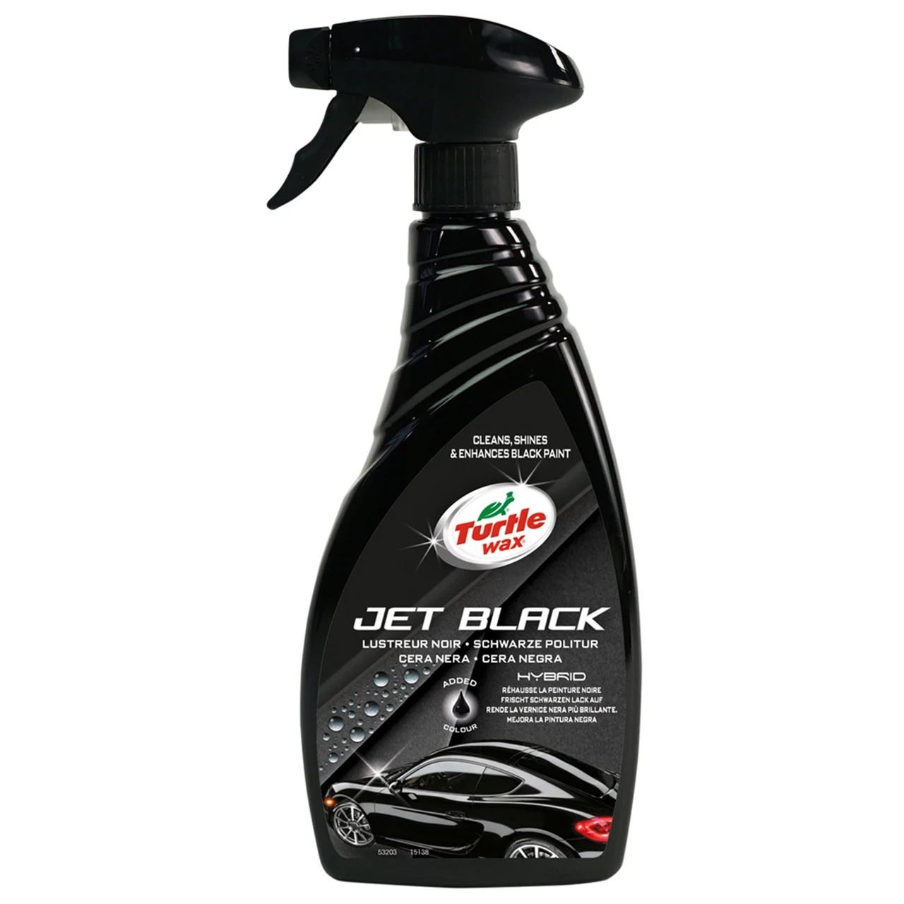 Полироль для кузова TURTLE WAX Jet Black 500 мл