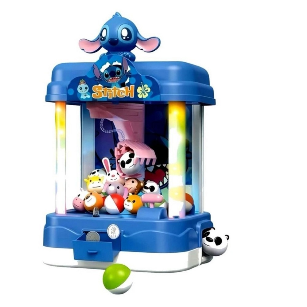 Детский игровой кран-автомат с игрушками и музыкой (Claw-Stich)