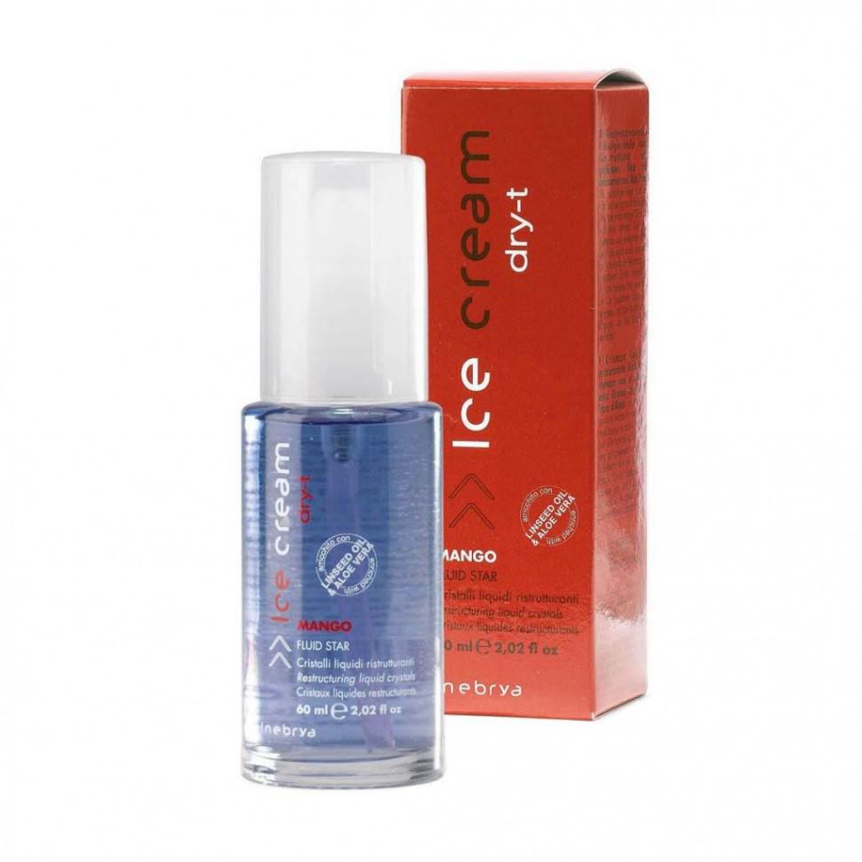 Кристальный флюид Inebrya Fluid Star с маслом льняного семени 60 мл
