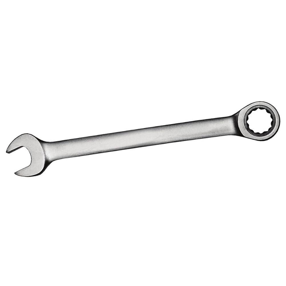 Ключ рожково-накидной трещоточный Sigma 21 мм CrV Polished (6022211)