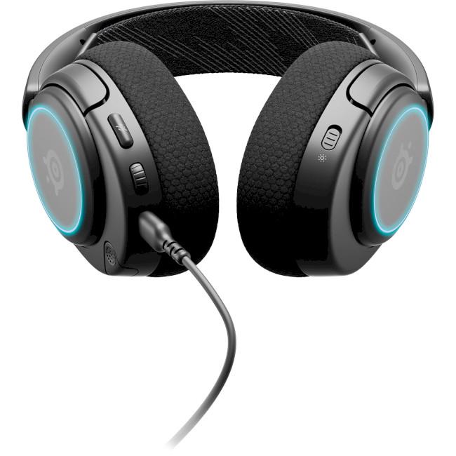 Наушники игровые SteelSeries Arctis Nova 3 с проводом 1,2 м Black (61631) - фото 5 Наушники игровые SteelSeries Arctis Nova 3 с проводом 1,2 м Black (61631) - фото 5