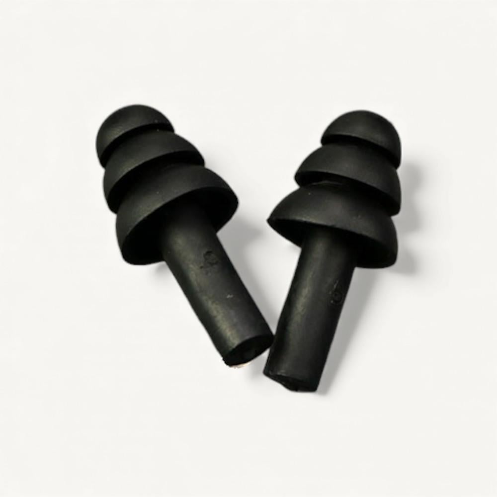 Беруши для сна плавания Univerza Елка силиконовые шумоподавляющие анатомические в футляре Черный - фото 1