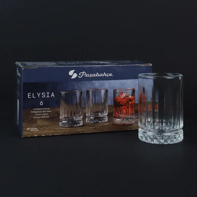 Набор стопок Pasabahce Elysia 60 мл 6 шт. Прозрачный (520242) - фото 3 Набор стопок Pasabahce Elysia 60 мл 6 шт. Прозрачный (520242) - фото 3