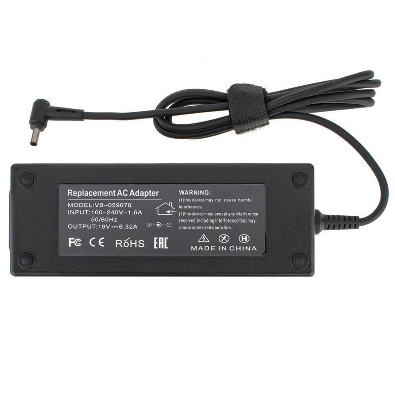 Блок питания для ноутбука Asus без кабеля L-образным разъемом 19V 6,32A 120W 4,5x3,0-PIN (1914748511)