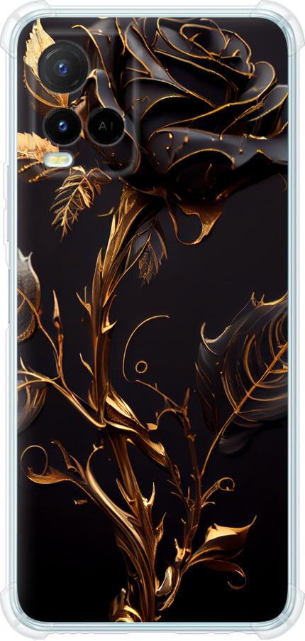 Чехол на Vivo Y21 Роза 3 (5552sp-669-42517)