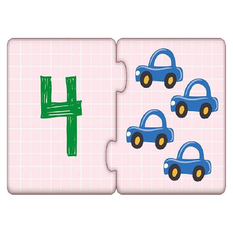 Пазли дитячі-половинки Вивчаємо цифри (1214011) - фото 3 Пазли дитячі-половинки Вивчаємо цифри (1214011) - фото 3