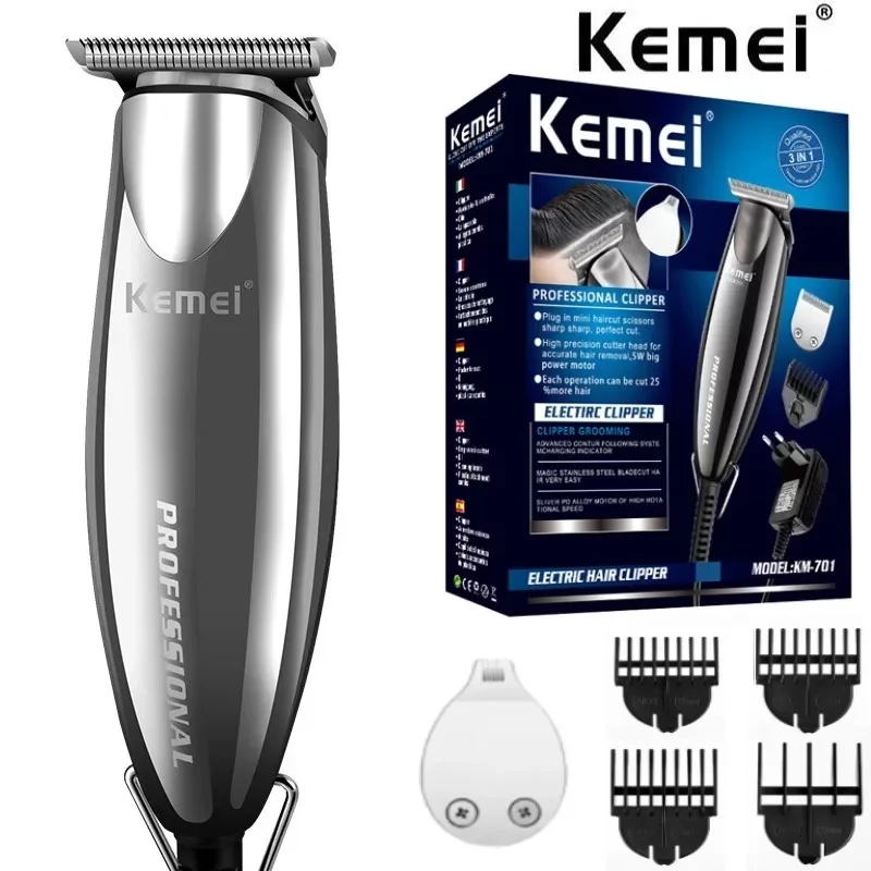 Машинка для стрижки Kemei KM 701 Pro 3в1 (793437212) - фото 6 Машинка для стрижки Kemei KM 701 Pro 3в1 (793437212) - фото 6