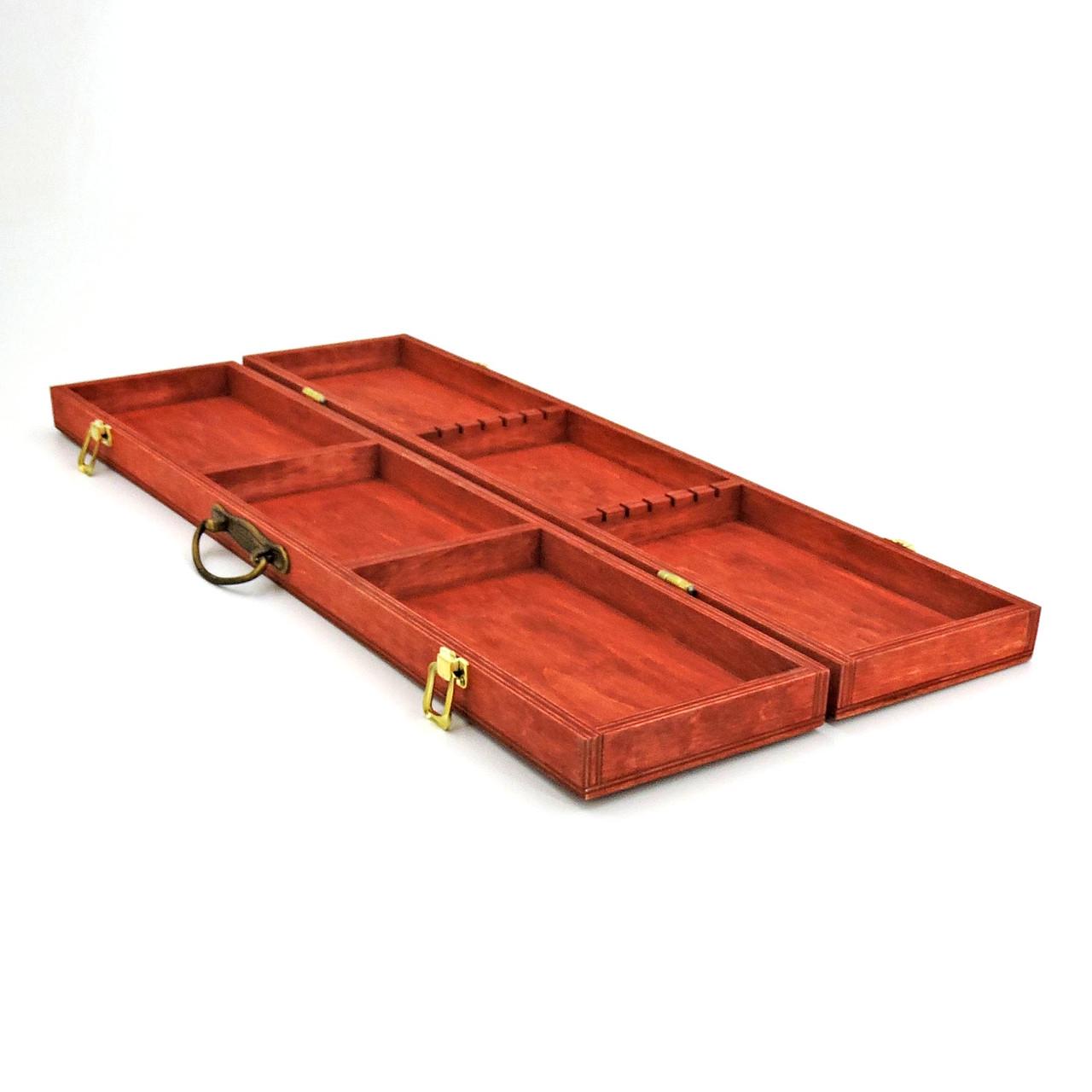 Пенал для шампуров из дерева Портер Коралл (ПША-000214) - фото 3 Пенал для шампуров из дерева Портер Коралл (ПША-000214) - фото 3