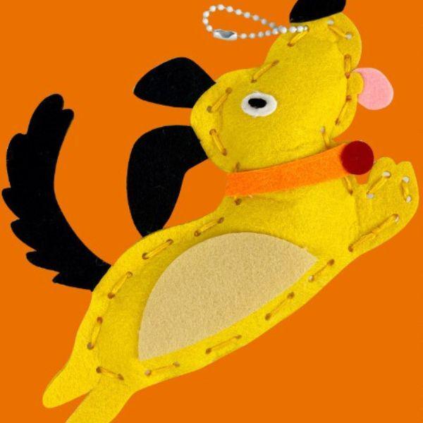 Набор для творчества L00193-1 Мягкие игрушки из фетра с наполнителем и аксессуарами 6 шт. - фото 5