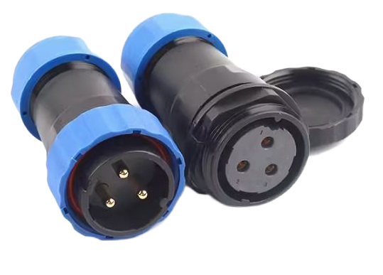 Разъем герметичный SP28 IP68 гнездо/штекер на кабель SP28 2P-F-M 3pin 45 А (2338163241) Разъем герметичный SP28 IP68 гнездо/штекер на кабель SP28 2P-F-M 3pin 45 А (2338163241)