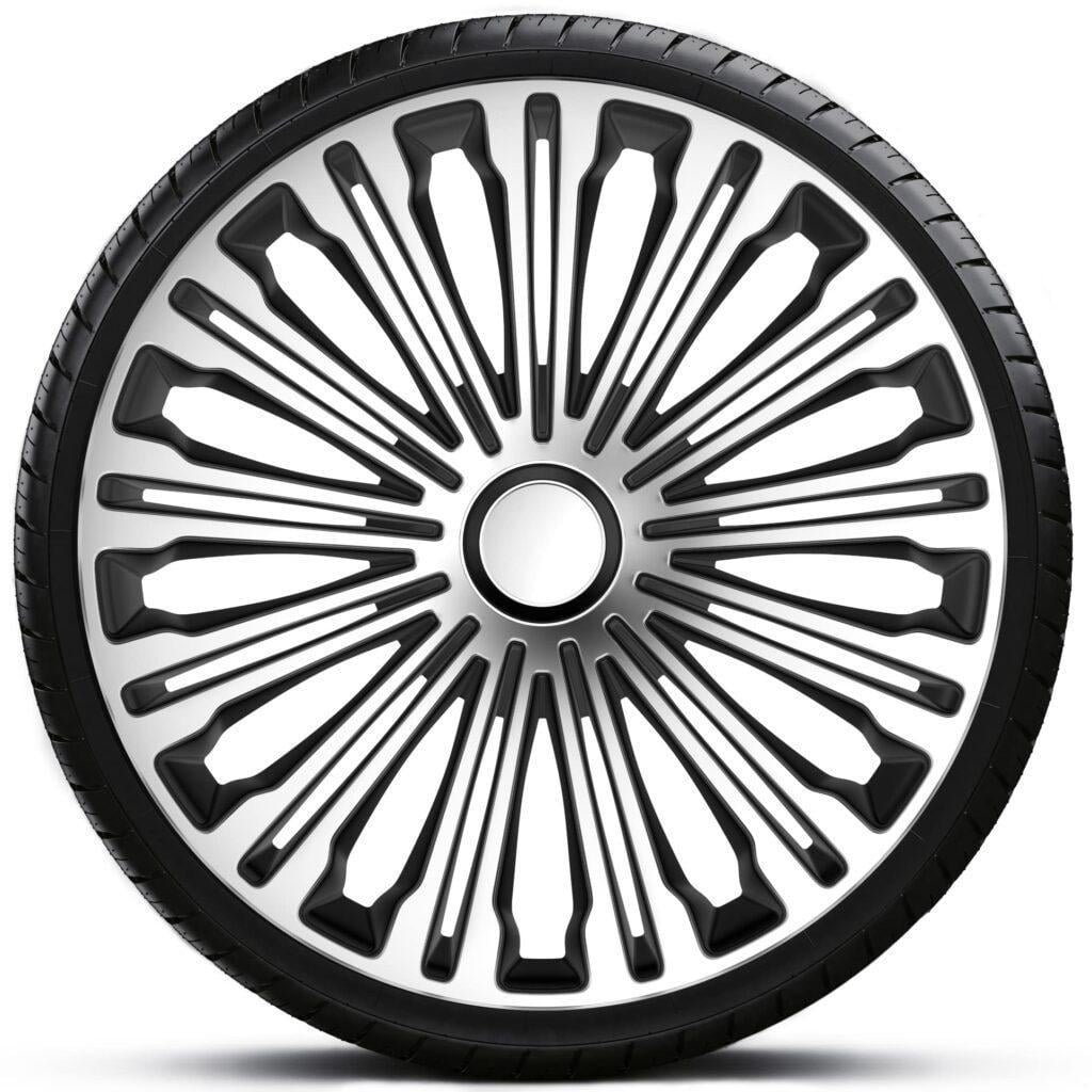 Колпаки для дисков Argo R13 Volante Черно-серебристый (905512)