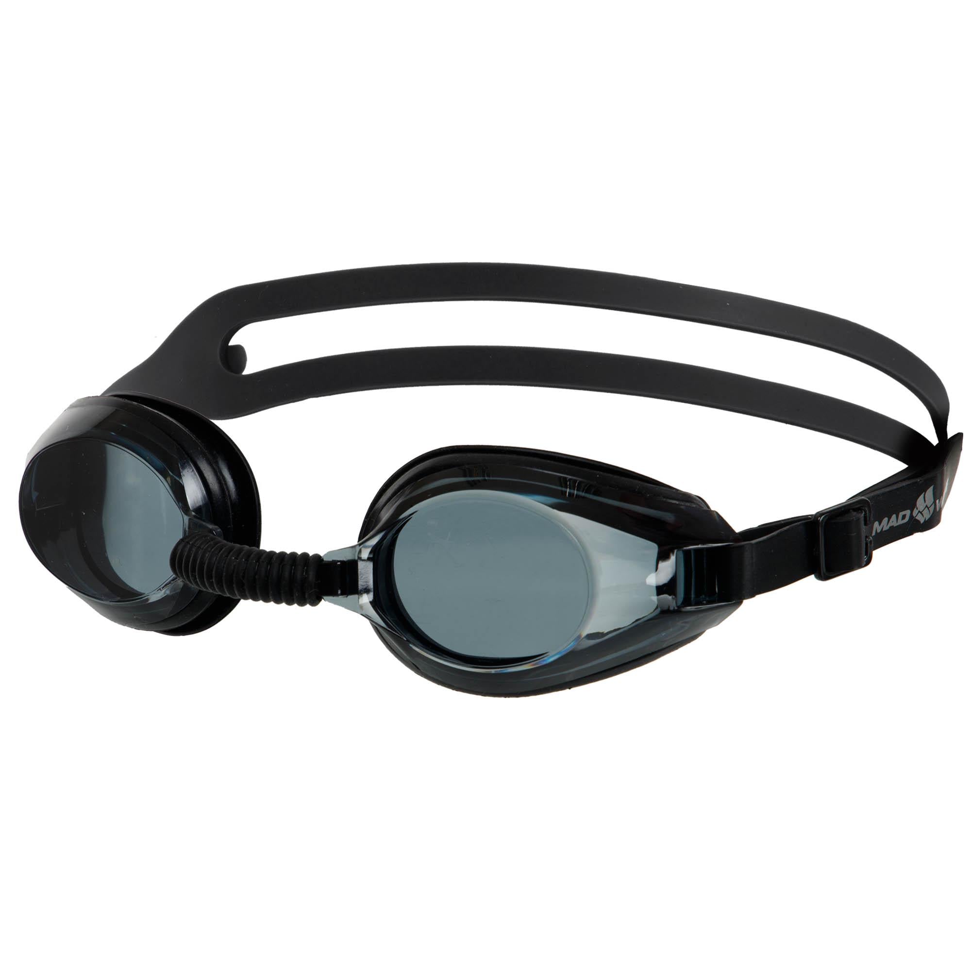 Очки для плавания взрослые Mad Wave NOVA M042407 Черный