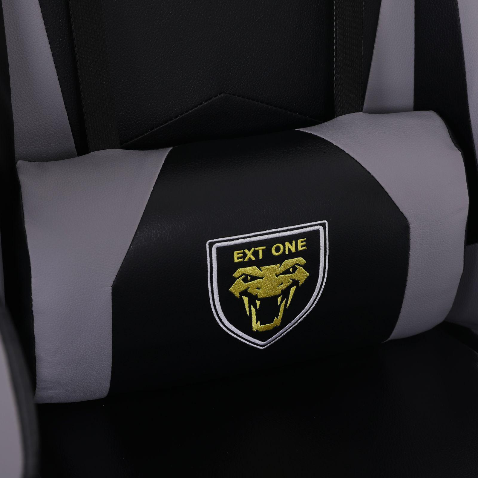 Крісло комп'ютерне Ext One Чорний/Сірий (10013705) - фото 9 Крісло комп'ютерне Ext One Чорний/Сірий (10013705) - фото 9