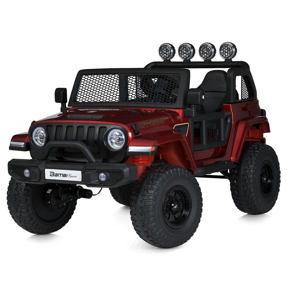 Дитячий електромобіль двомісний Bambi джип 4WD M 5780EBLRS Червоний