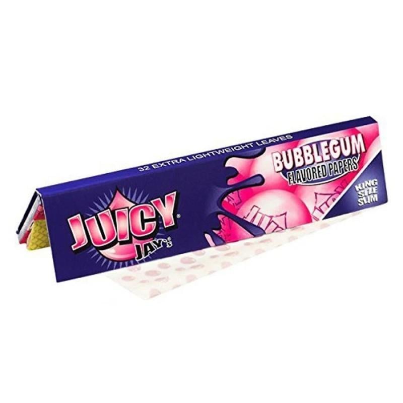 Папір для самокруток JUICY JAY'S BUBBLE GUM King Size Slim