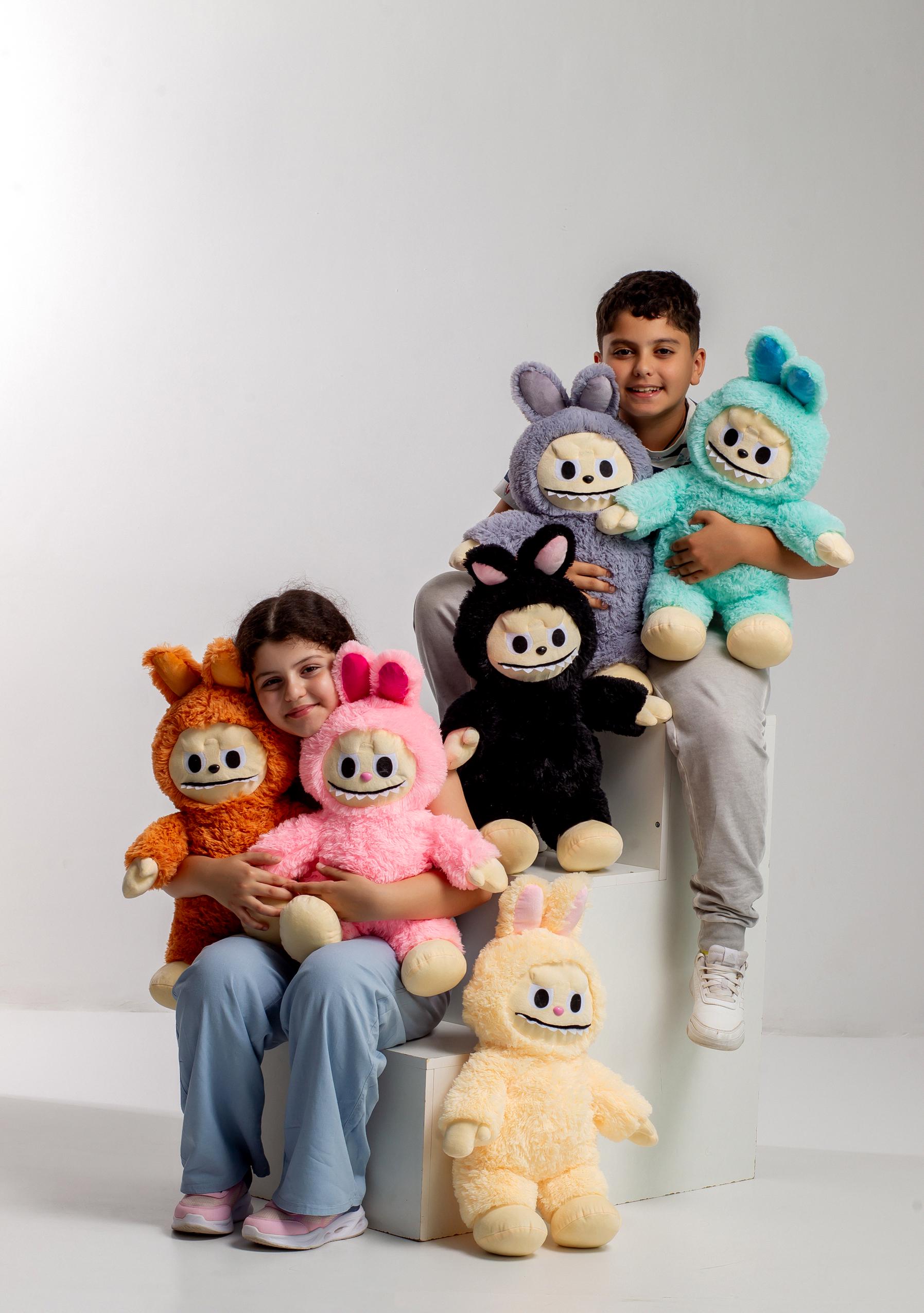 Игрушка мягкая Labubu Бежевый - фото 4 Игрушка мягкая Labubu Бежевый - фото 4