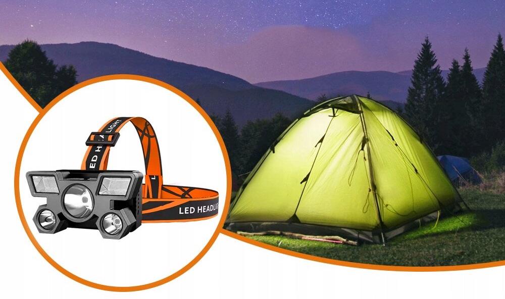 Фонарь налобный аккумуляторный с USB 5 диодов Smarter (234567567) - фото 5 Фонарь налобный аккумуляторный с USB 5 диодов Smarter (234567567) - фото 5