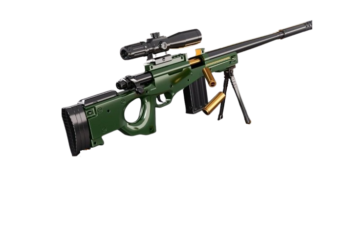 Игрушечная мини снайперская винтовка AWM с тиром/мишенью 102 см (0000385)