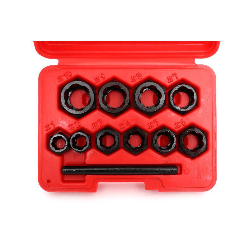 Екстрактори гвинтові Kraft&Dele KD10269 10 шт. - фото 2 Екстрактори гвинтові Kraft&Dele KD10269 10 шт. - фото 2