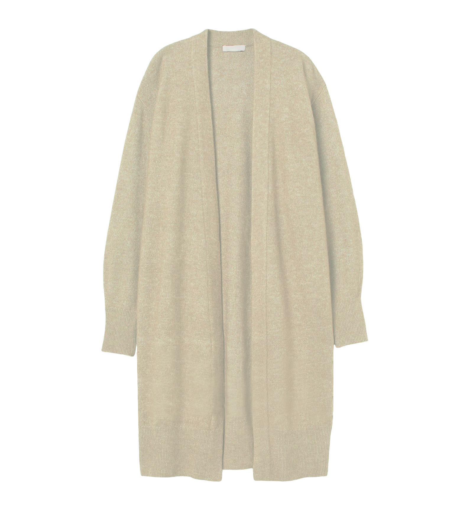 Кардиган вовна бленд L Бежевий (5263187wer) - фото 2 Кардиган вовна бленд L Бежевий (5263187wer) - фото 2