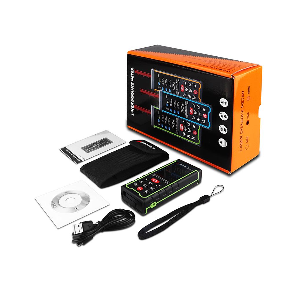 Лазерний далекомір Sndway SW-S70 на 70 м з цифровим рівнем - фото 8 Лазерний далекомір Sndway SW-S70 на 70 м з цифровим рівнем - фото 8