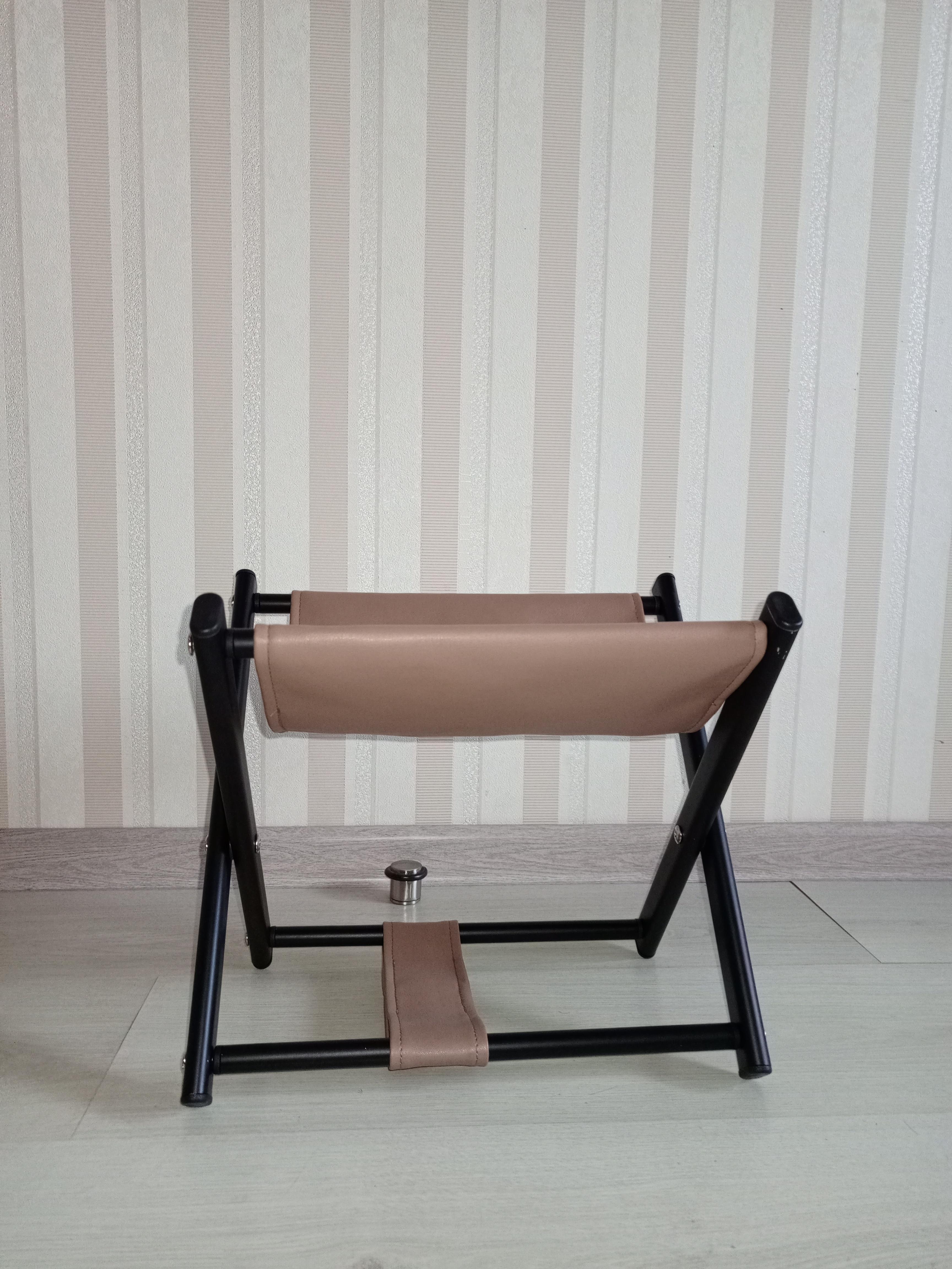 Підставка для сумки висота 31 см Капучино/Чорний - фото 3