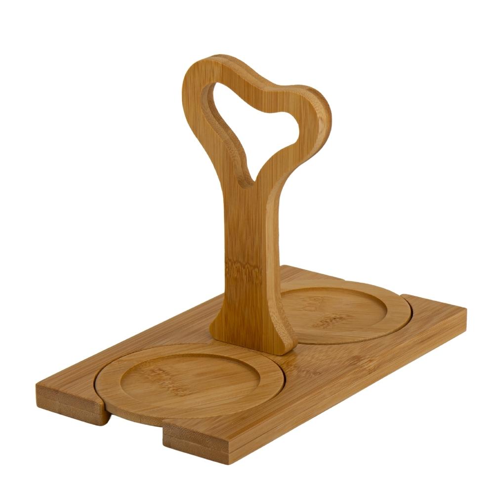 Набір чашок керамічних Elisey Біла симфонія з бамбуковою підставкою 260 мл 2 шт. Білий (4004-001) - фото 3 Набір чашок керамічних Elisey Біла симфонія з бамбуковою підставкою 260 мл 2 шт. Білий (4004-001) - фото 3