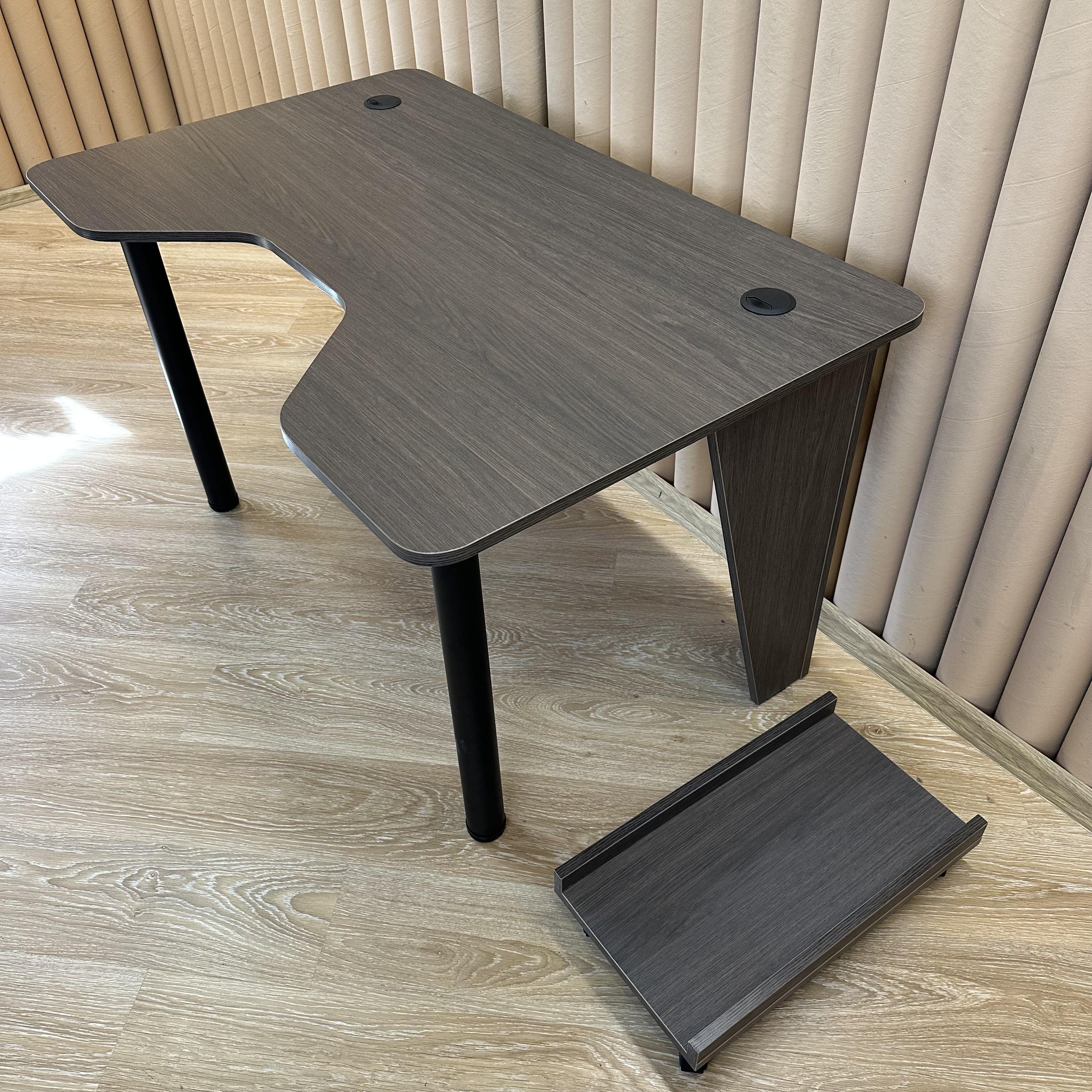 Стол компьютерный геймерский Drom Superellipse ЛДСП с подставкой для ПК 18 мм Коричневый Стол компьютерный геймерский Drom Superellipse ЛДСП с подставкой для ПК 18 мм Коричневый