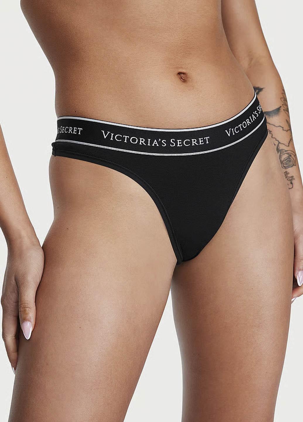 Трусики Victoria's Secret L Черный (3560000602114QB4L)