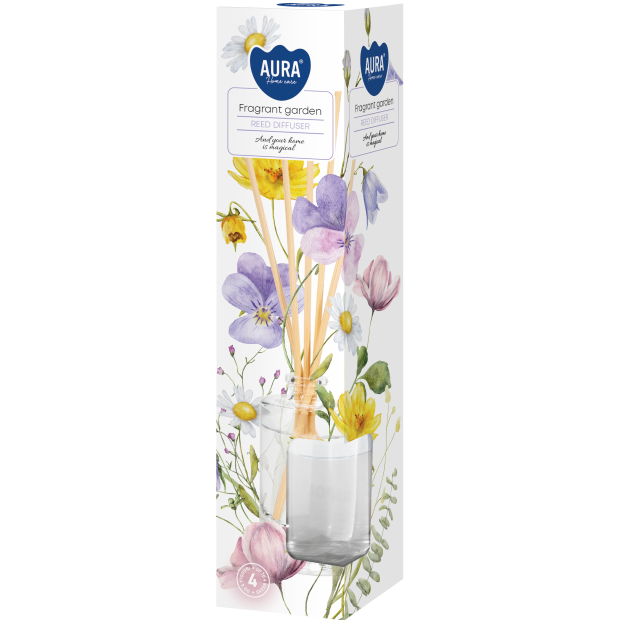 Аромадиффузор Bispol Aura Душистый Сад 45 мл (14295671)