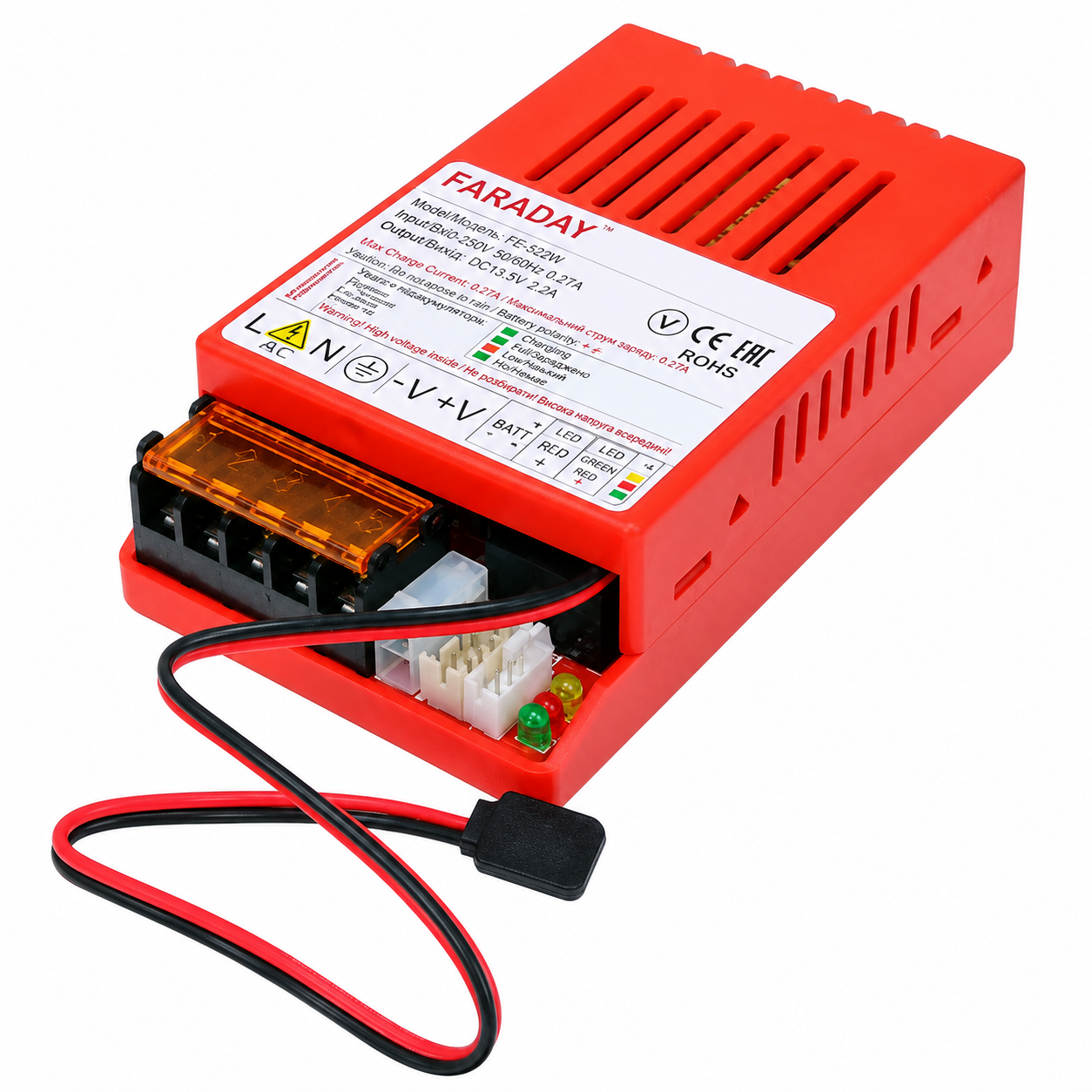 Блок живлення під акумулятор безперебійний Faraday Electronics UPS ASCH PL 14В 2А 7Аг (2864529439)