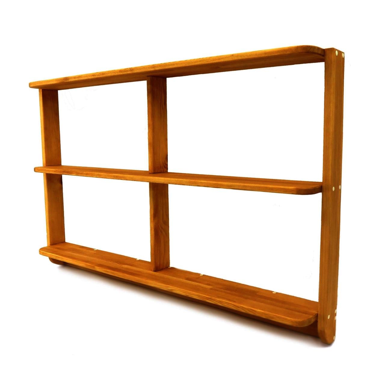 Полка настенная из дерева Фауст Сиена (КПГ-000805)