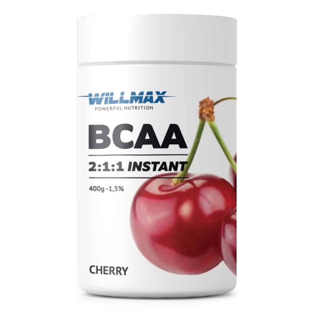 Аминокислота Willmax BCAA 2:1:1 Instant Вишня 400 г (10563-06)