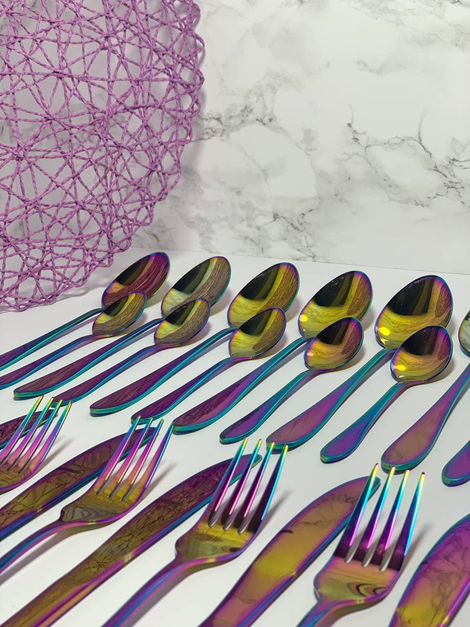 Набір столових пр. A-PLUS Rainbow (1421) - фото 3 Набір столових пр. A-PLUS Rainbow (1421) - фото 3