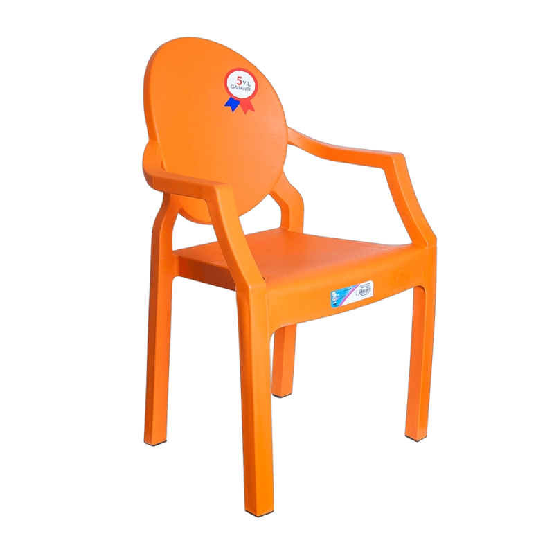 Крісло дитяче Litolan Irak Plastik Afacan a001429 Помаранчевий (DR001841)