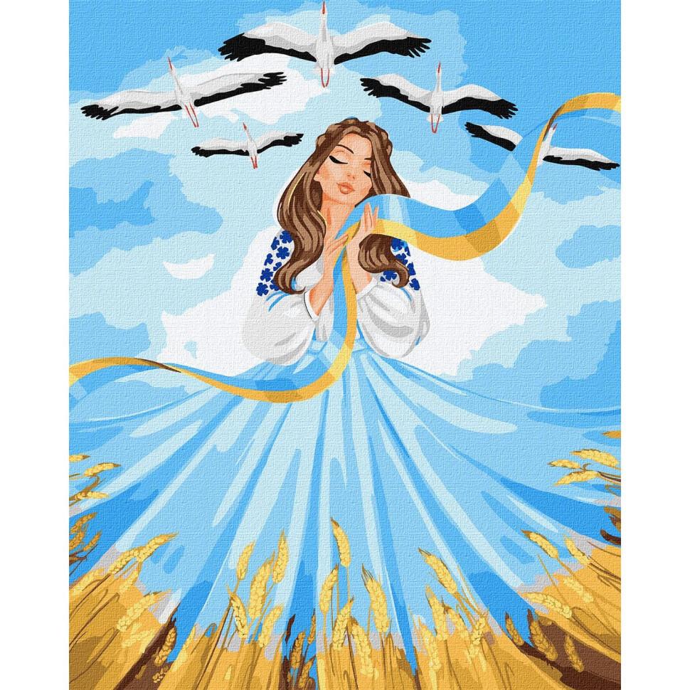 Картина по номерам Идейка Все будет Украина 40x50 см (KHO2613)