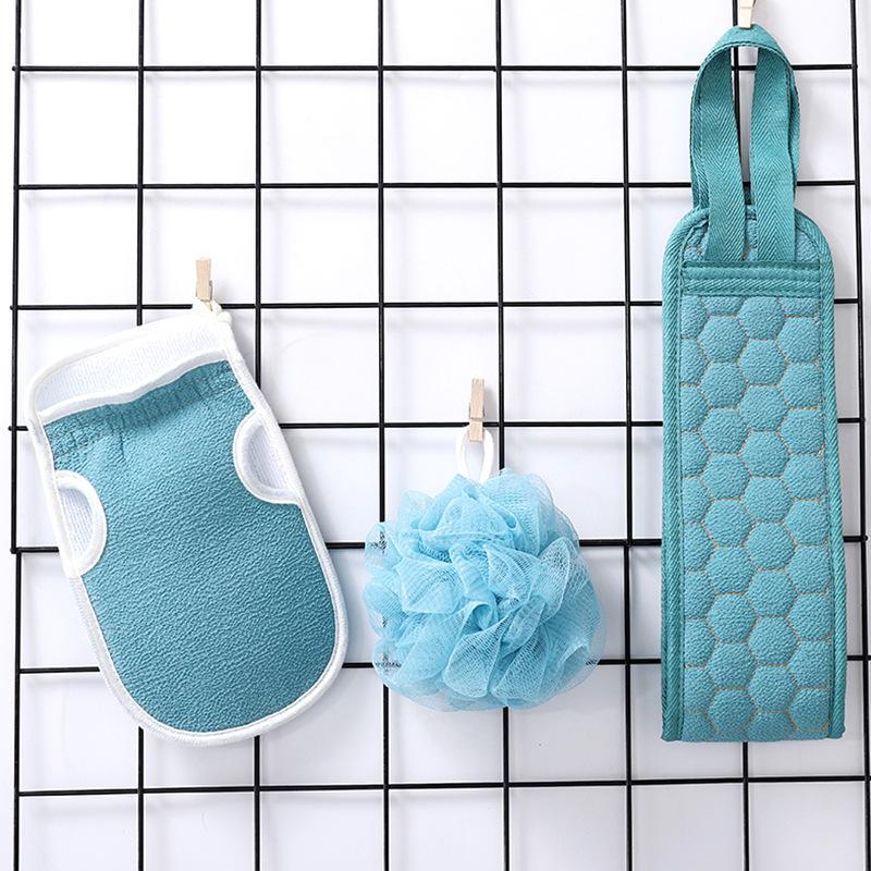 Набір для ванної 10747 3 пр. Бірюзовий (4570615) - фото 3