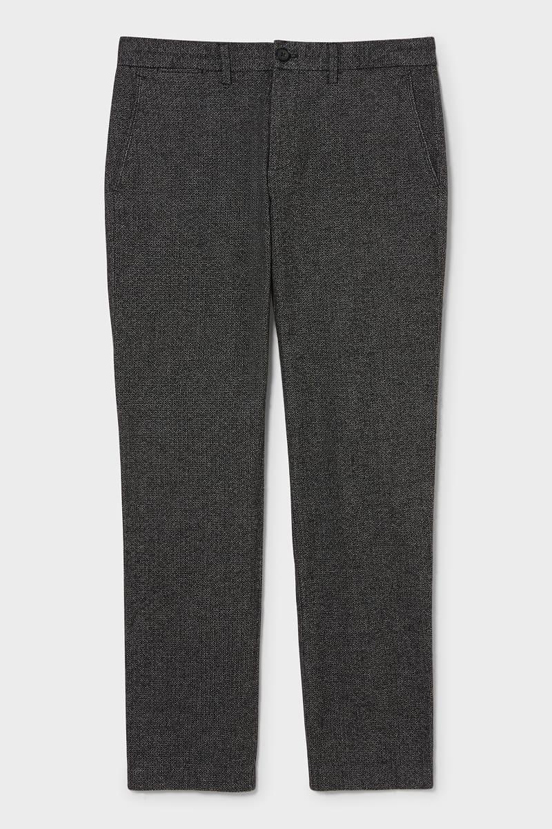 Брюки C&A р. 38/32 Черный меланж (297002112447)