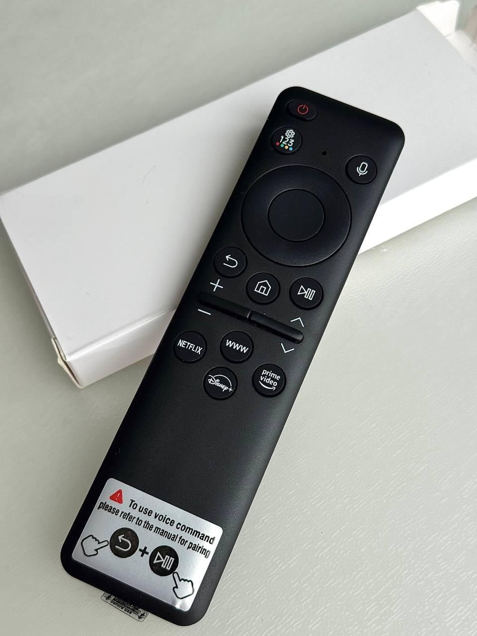 Пульт Samsung Smart TV BN59-01432J с голосовым управлением/солнечной панелью/аккумулятором USB-C (2658533103)