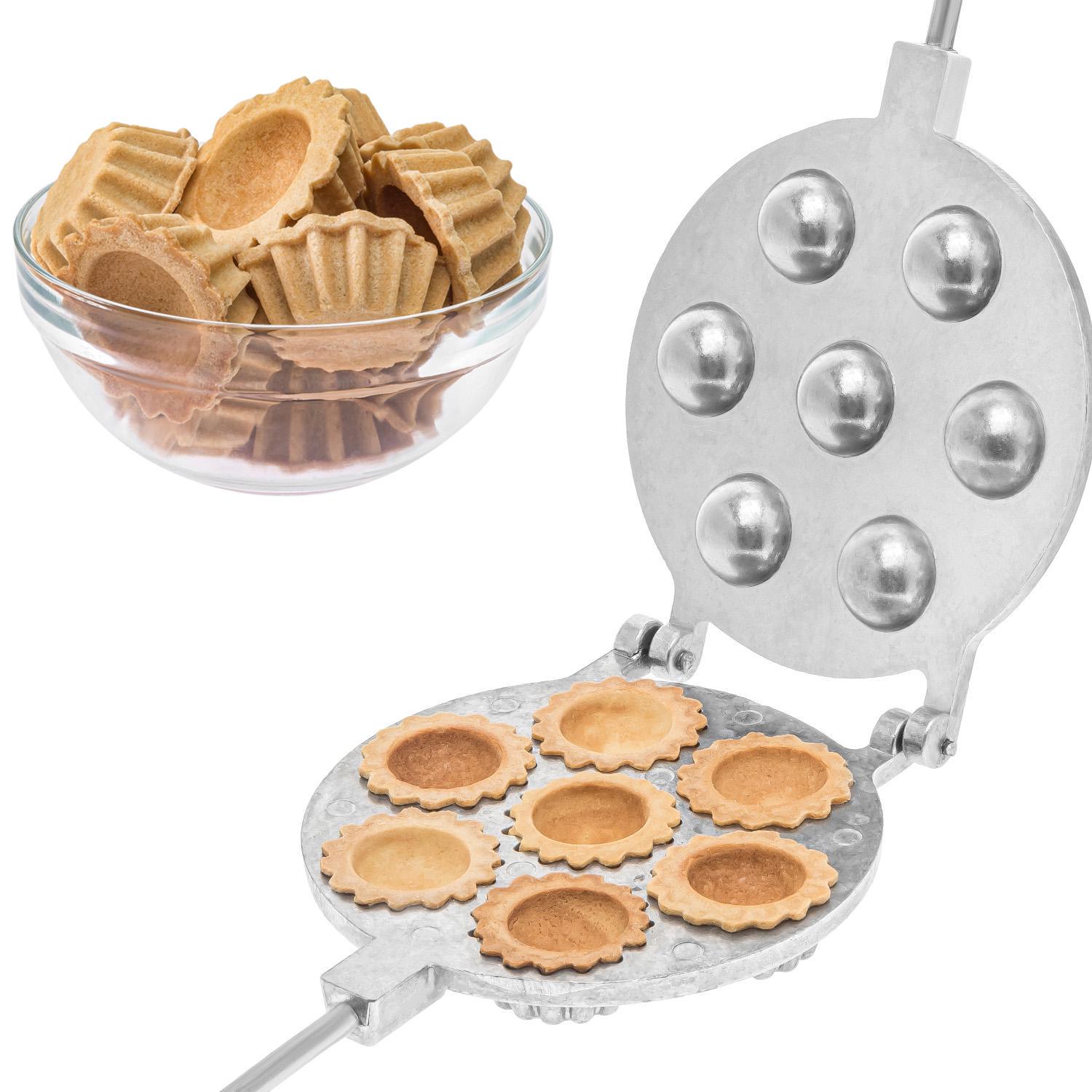 Форма для випічки кошиків і тарталеток 7 кошиків (81913) - фото 3 Форма для випічки кошиків і тарталеток 7 кошиків (81913) - фото 3